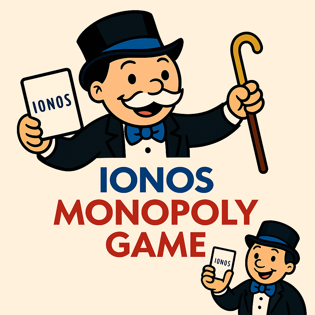 IONOS Monopoly Game Logo